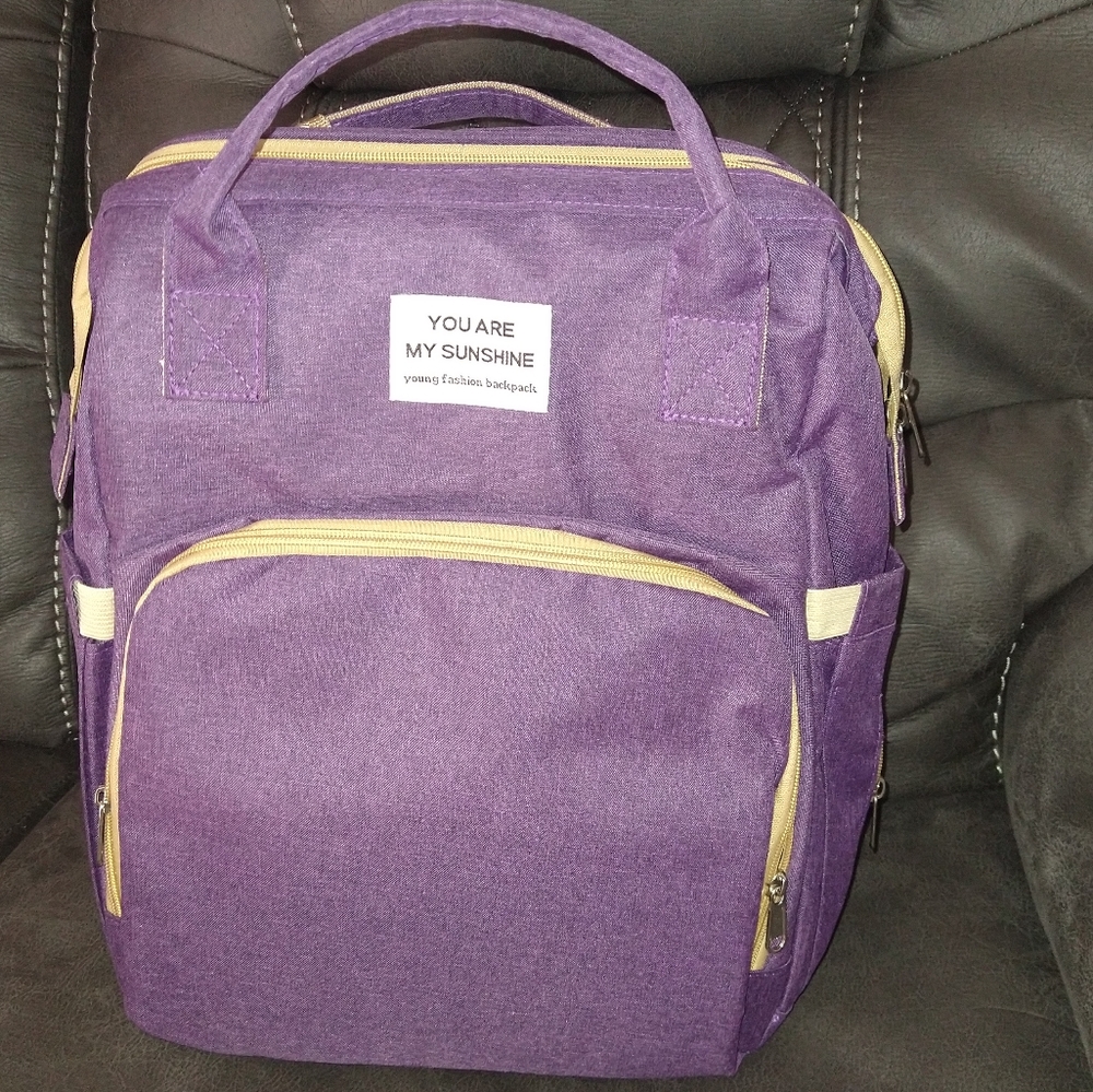 Nap time baby bag
